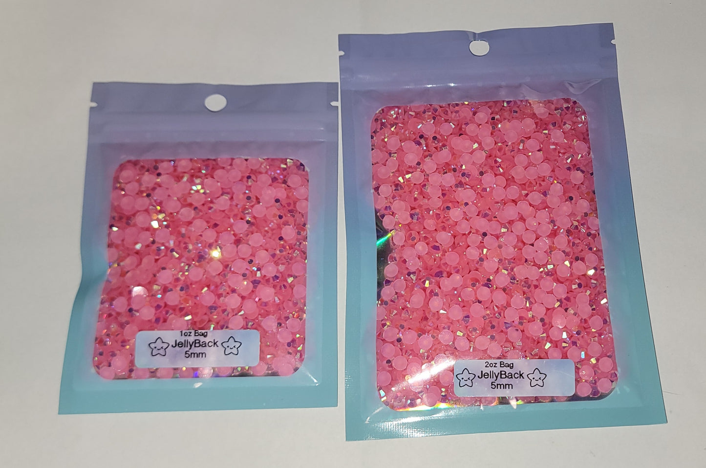 Solid Black Jelly Back